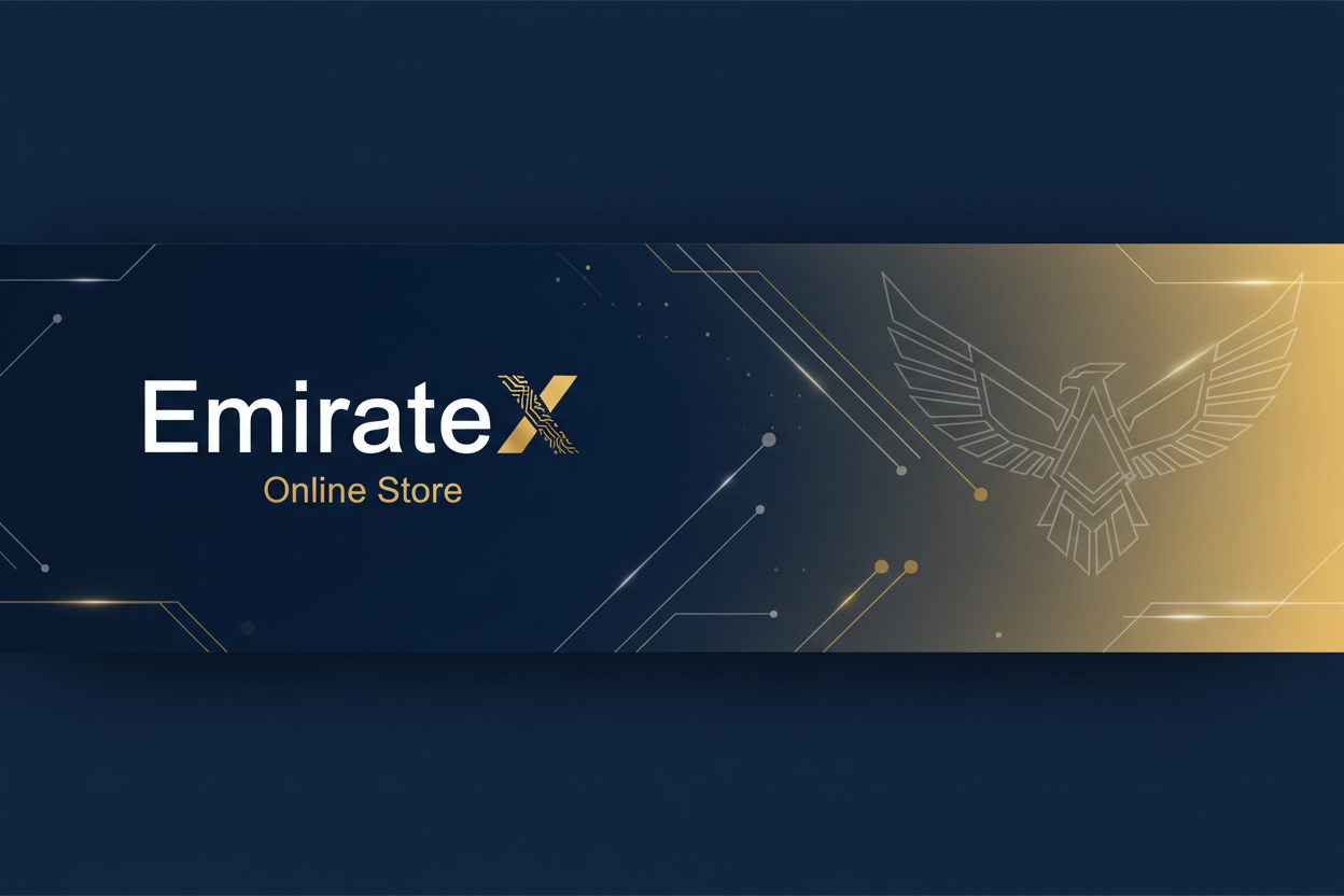 Create Top Class Banner for EmirateX Store